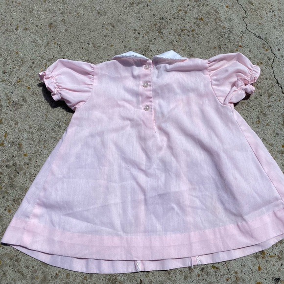 Toddler Pastel Pink Sundress with Embroidery detail - Picture 2 of 3